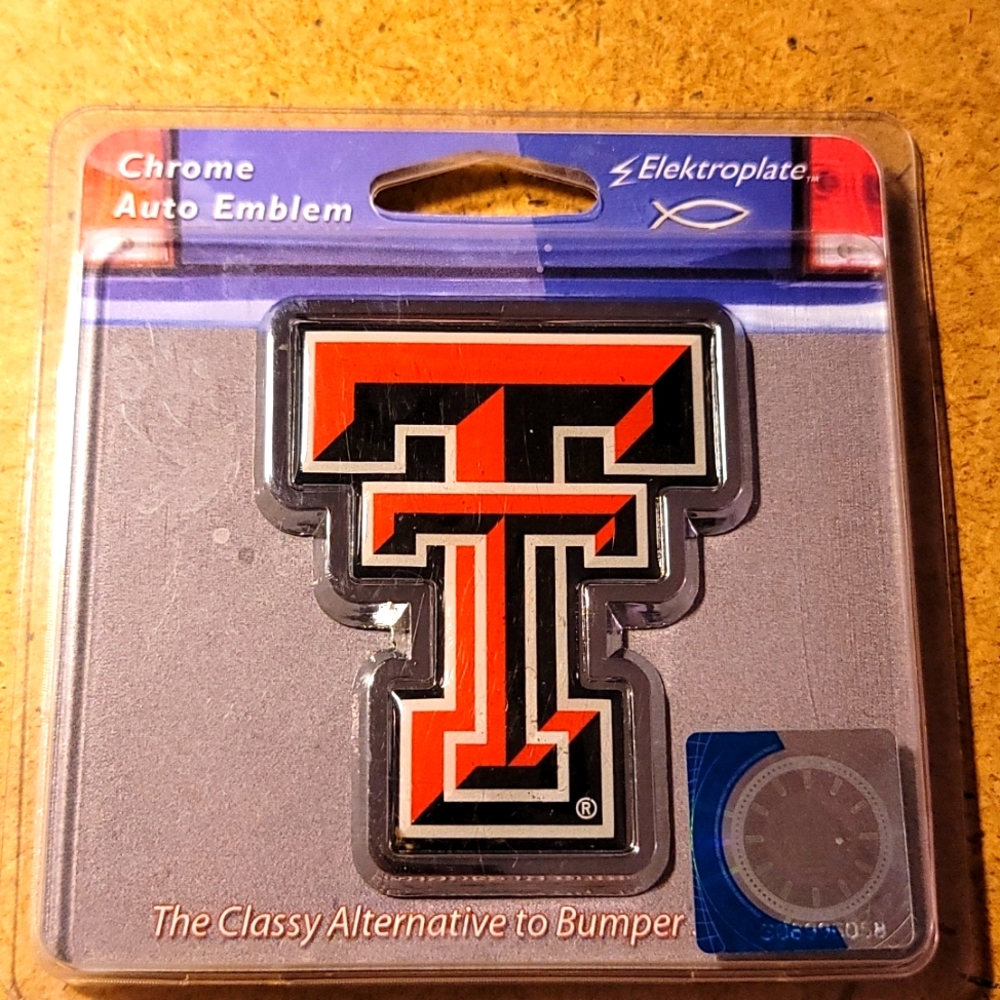 Texas Tech University Vehicle Emblem